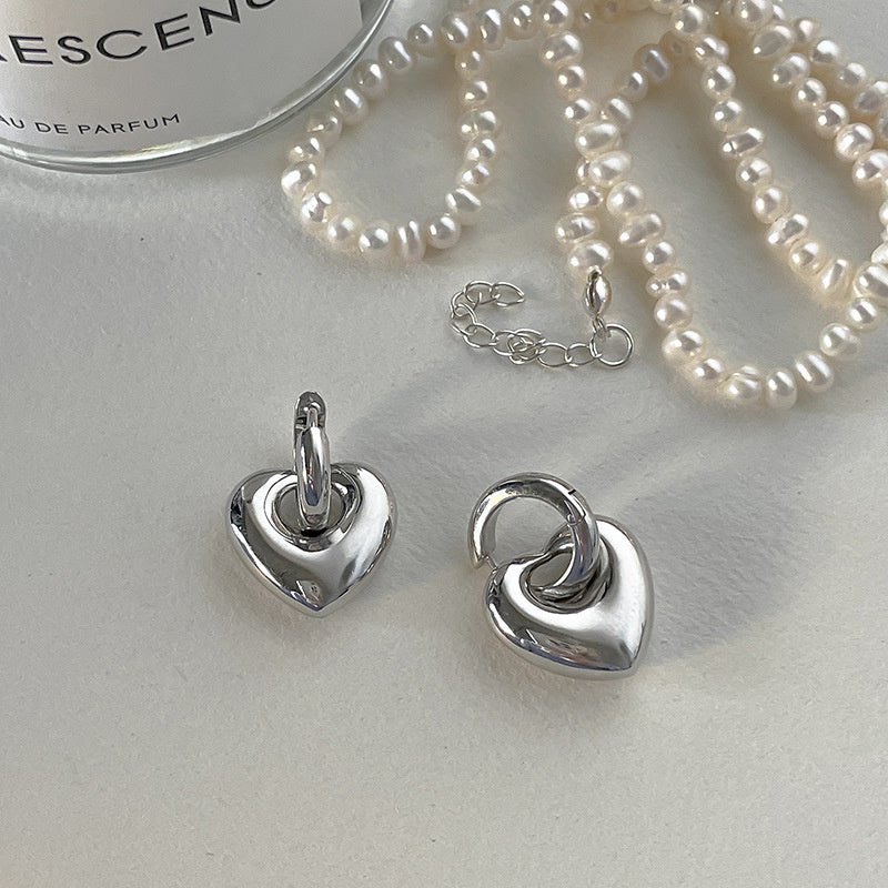 Simple Water Drop Earrings Female Fashion Personality Temperament