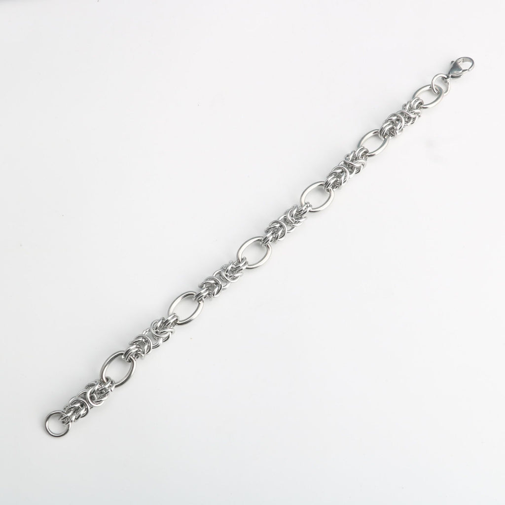 Stainless Steel Retro Thick Hand Woven Making Fancy
