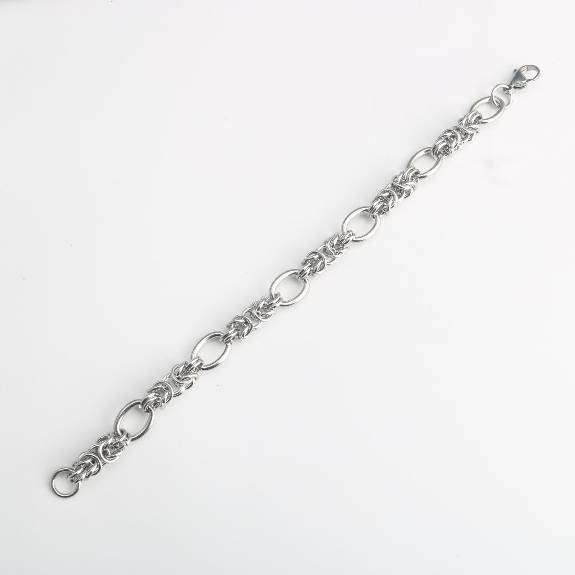 Stainless Steel Retro Thick Hand Woven Making Fancy