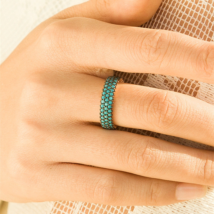 Turquoise Sterling Silver Ring Transit Gift