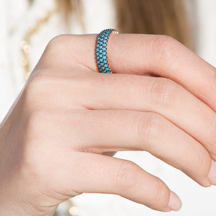 Turquoise Sterling Silver Ring Transit Gift