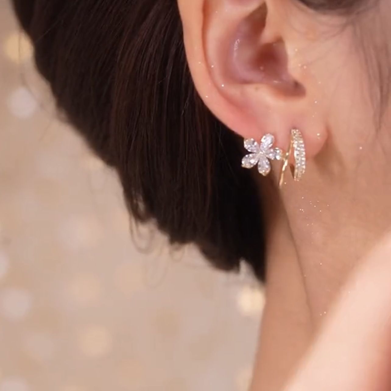 Women's Zircon Earrings