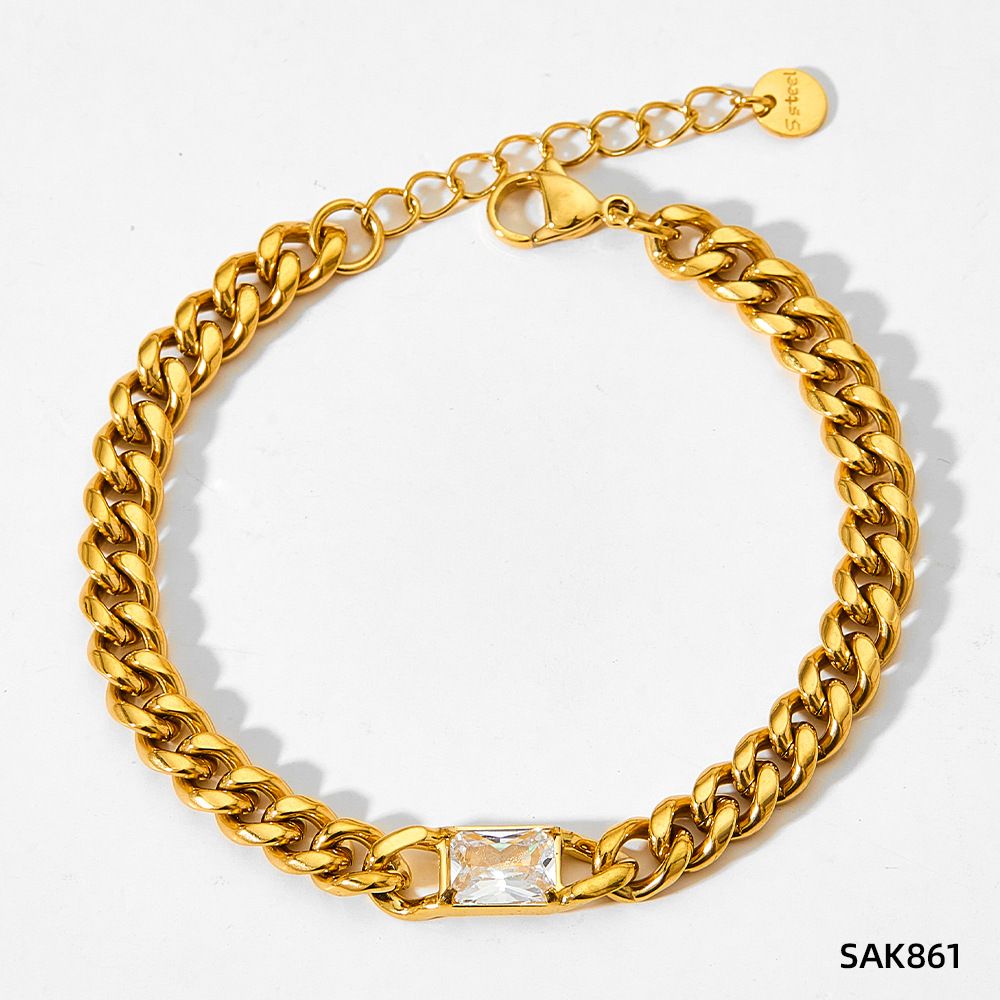 French Vintage Metal Fashion Bracelet