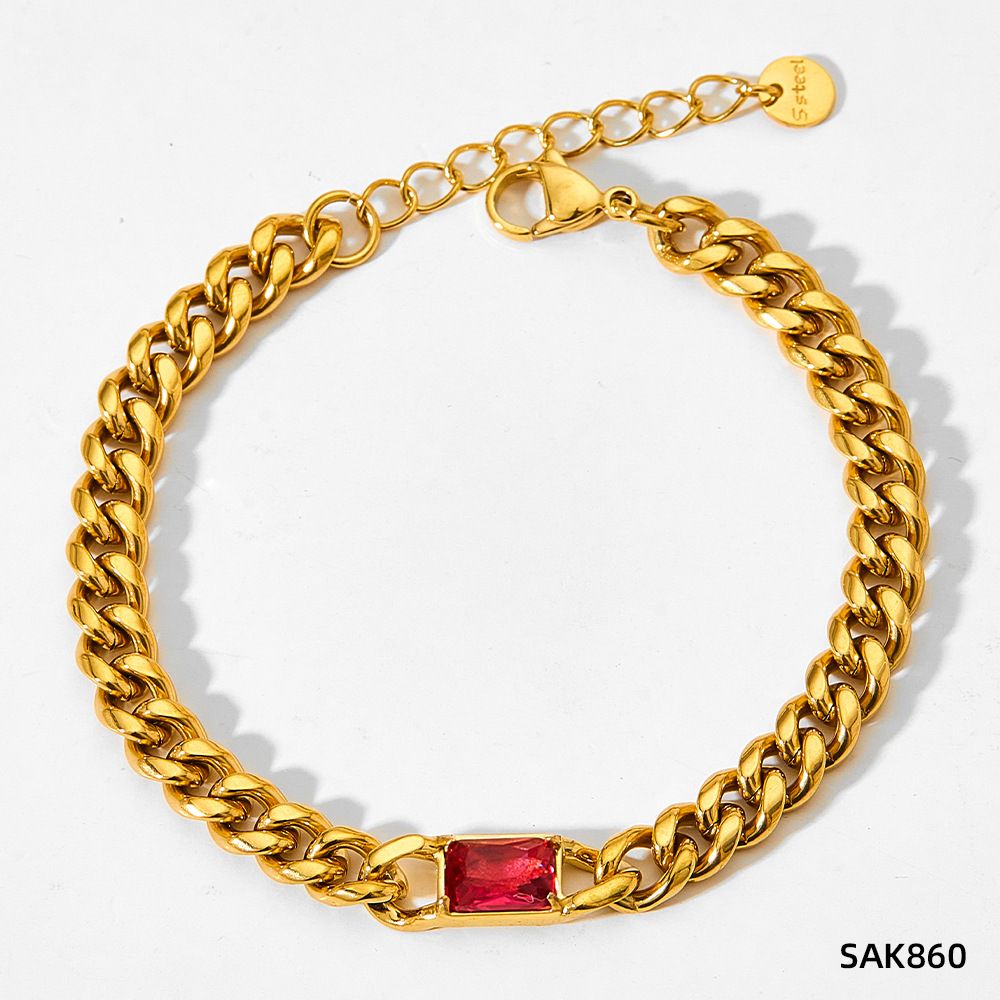 French Vintage Metal Fashion Bracelet