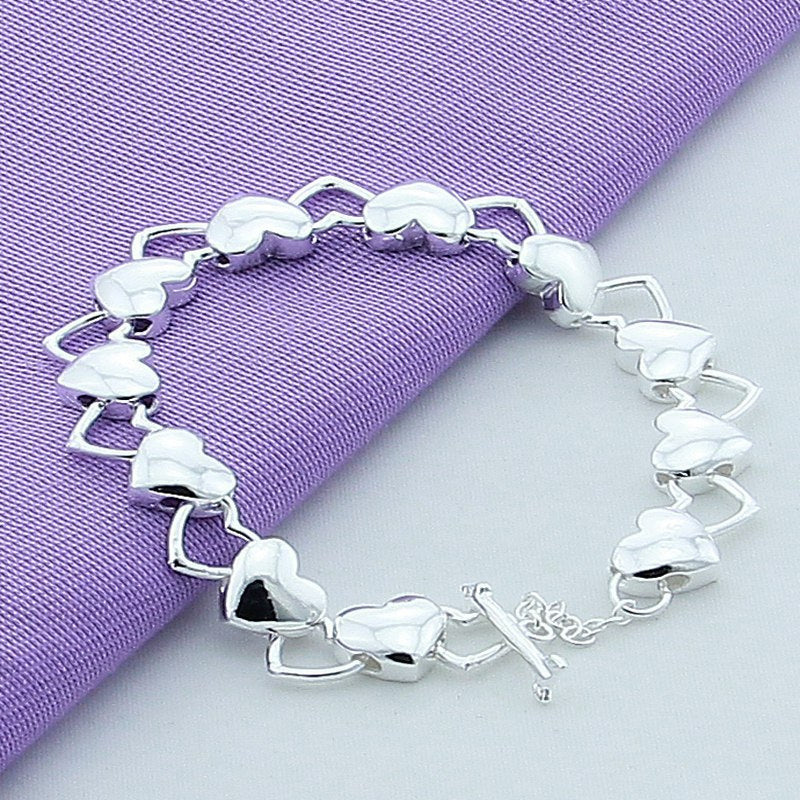 Fashion Heart-to-heart Bracelet