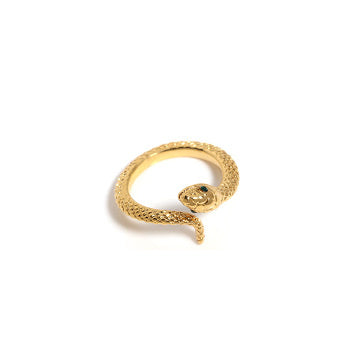 Lady Snake Earrings Bracelet Ring Vacuum