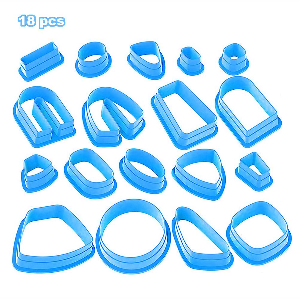 Soft Clay Mold DIY Manual Clay Cutter Plastic Earrings