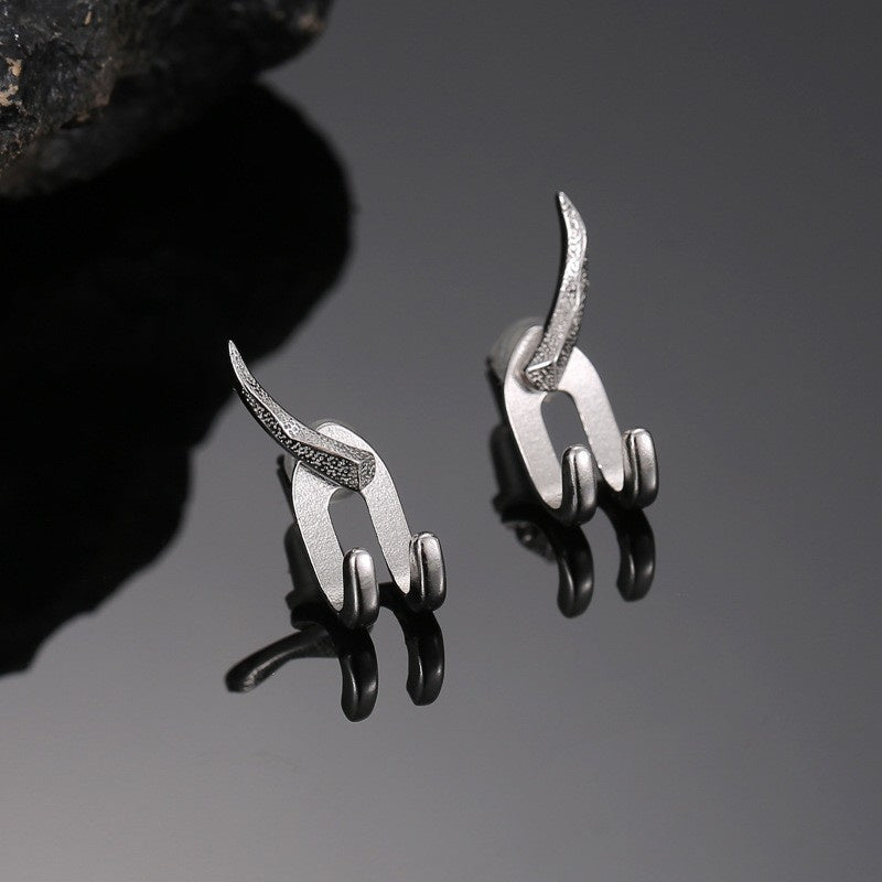 Men's Simple Hook Detachable Earrings