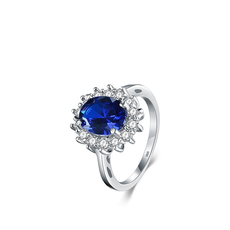 Light Luxury Rings Exquisite Simple And Versatile 925 Silver Ins Style Design Jewelry