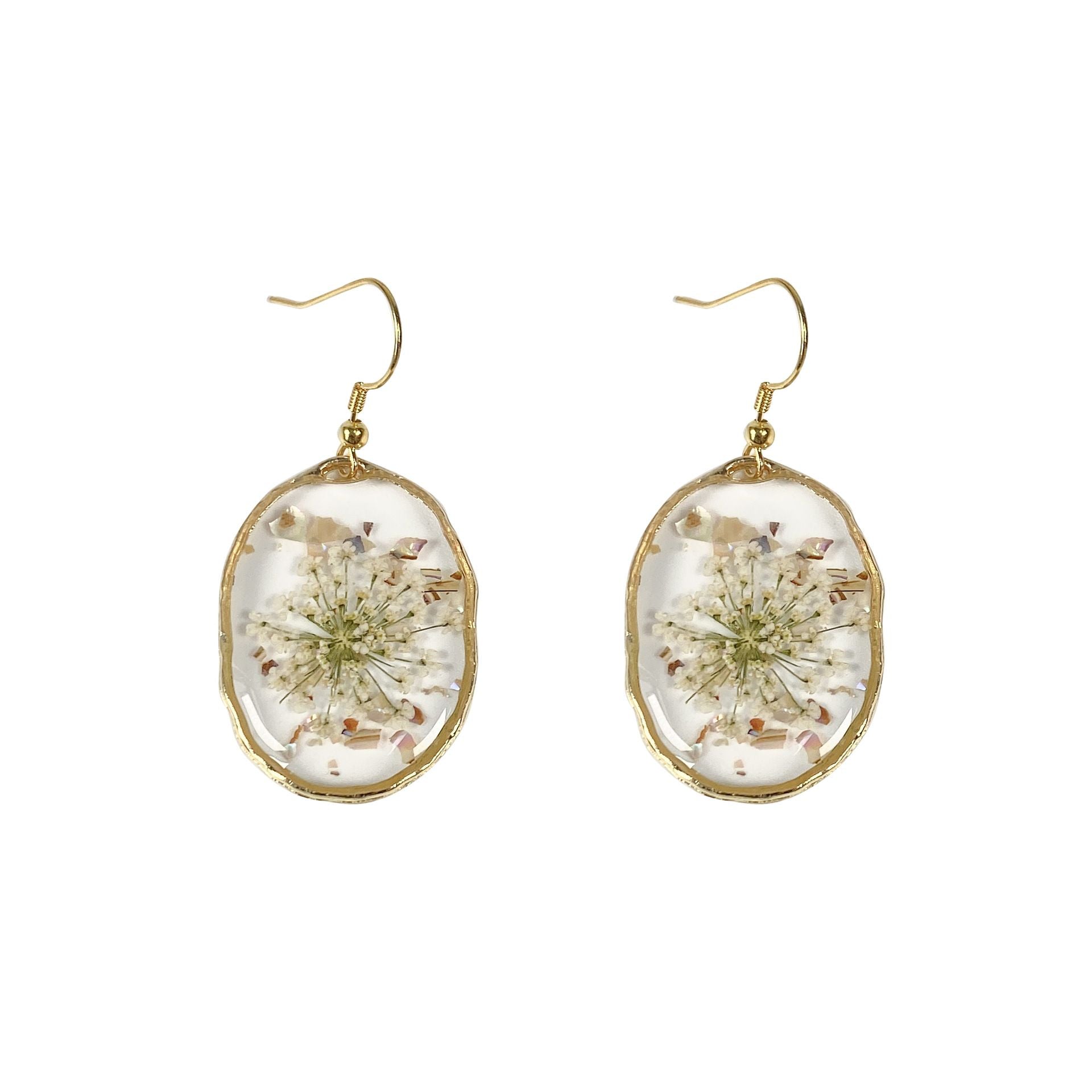 Fashion Acrylic Creative New Dried Glue Earrings