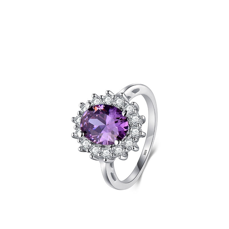 Light Luxury Rings Exquisite Simple And Versatile 925 Silver Ins Style Design Jewelry