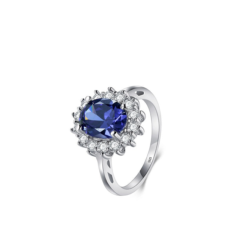 Light Luxury Rings Exquisite Simple And Versatile 925 Silver Ins Style Design Jewelry