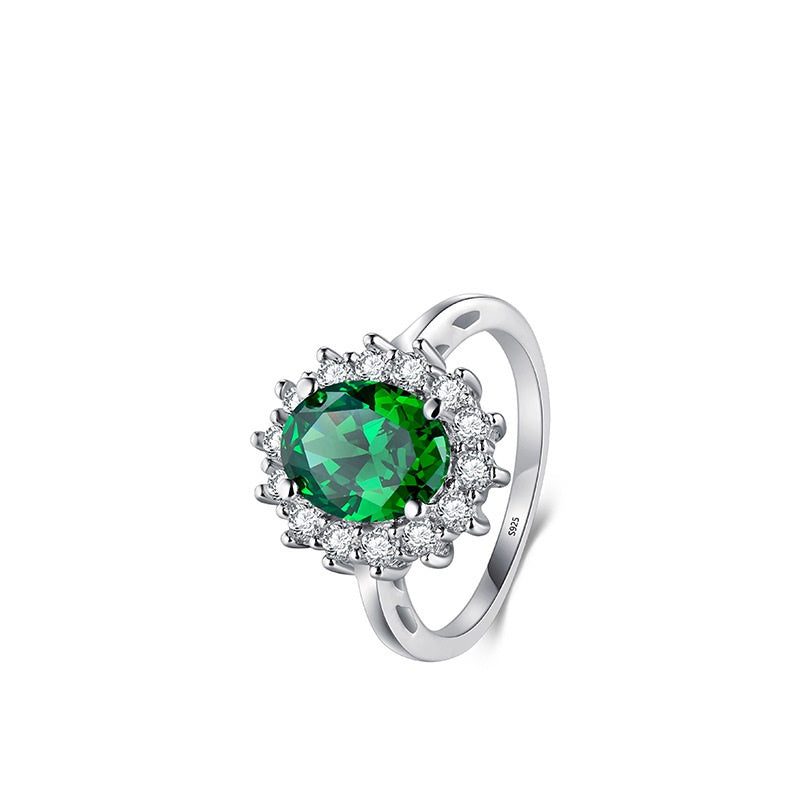 Light Luxury Rings Exquisite Simple And Versatile 925 Silver Ins Style Design Jewelry