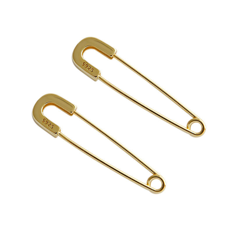 Stylish And Refined Gold-plated Earrings