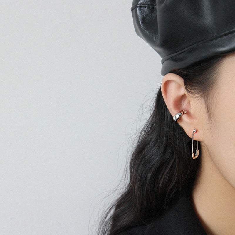 Stylish And Refined Gold-plated Earrings
