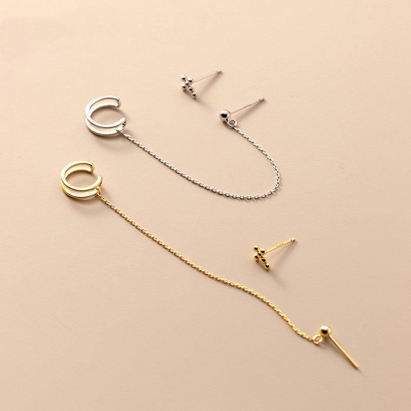 One-piece Earring And Ear Bone Clip Female Xia Chunyin