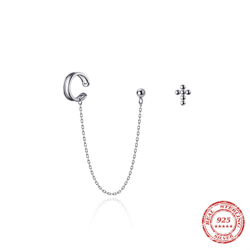 One-piece Earring And Ear Bone Clip Female Xia Chunyin