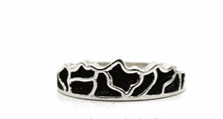 Student Couple Rings Thai Silver Vintage