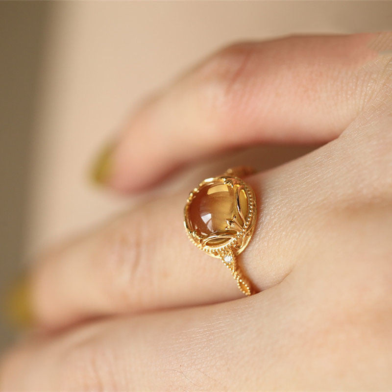 Women's Fashionable Personalized Silver Ring Versatile